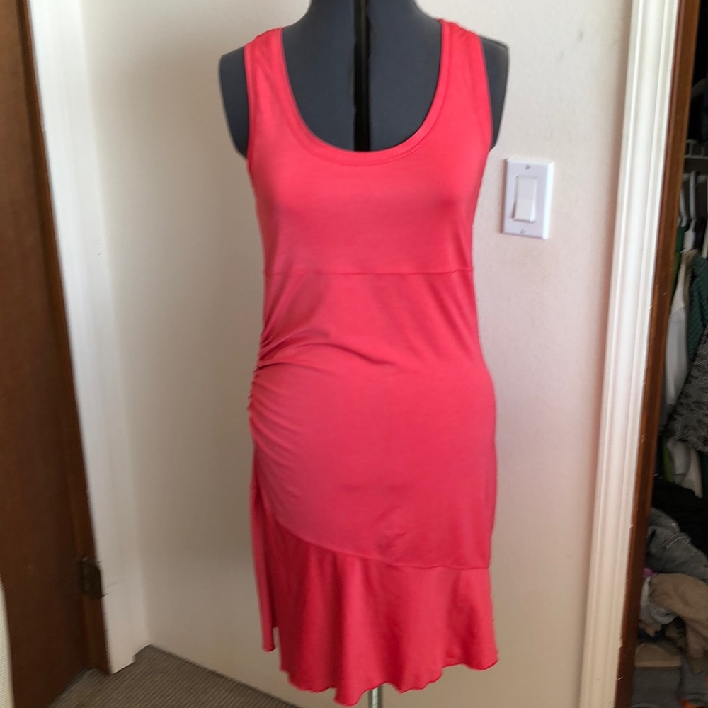 Lole tank and side ruched dress